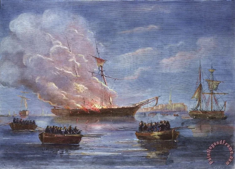 Gaspee burning