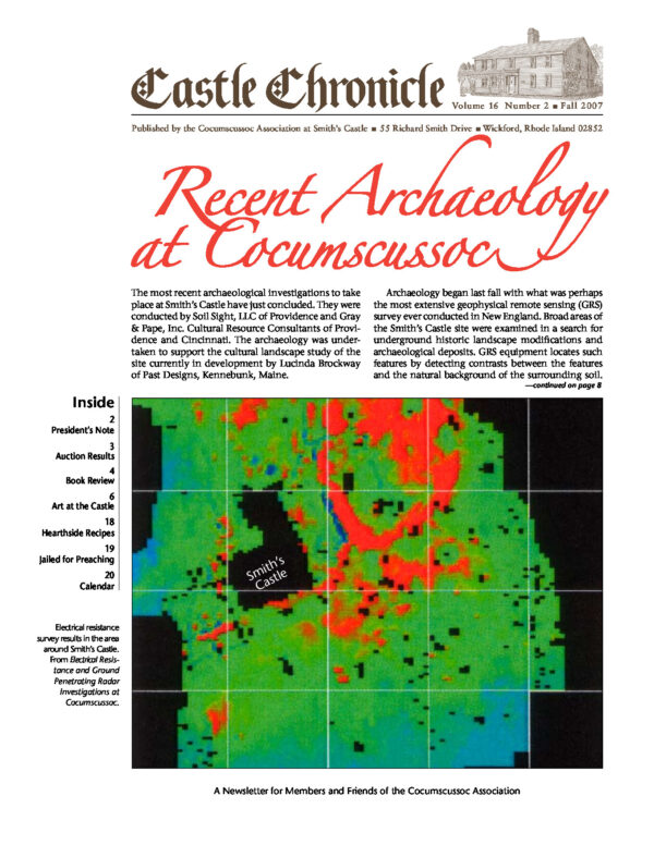 The Castle Chronicle – Fall 2007 Castle Chronicles newsletter cover