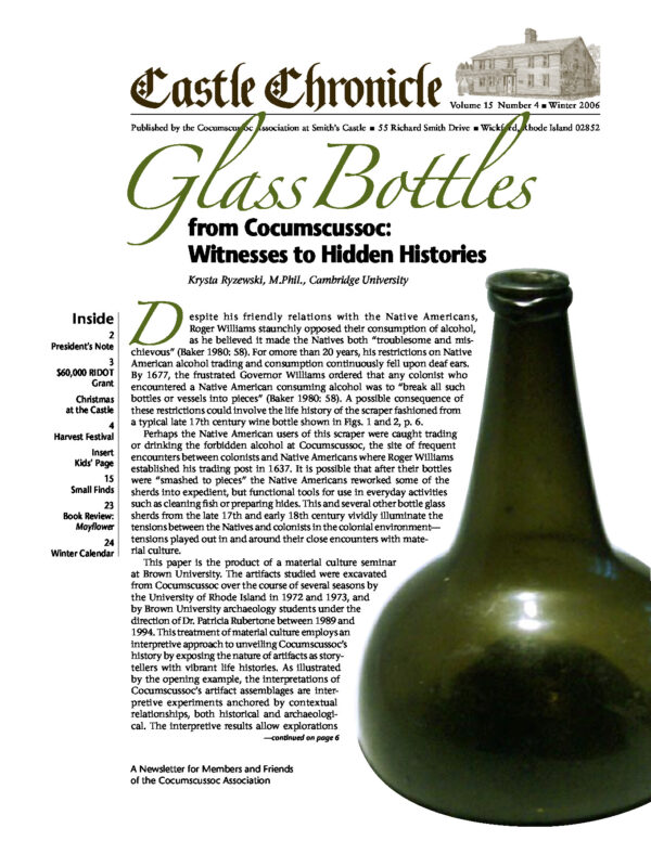The Castle Chronicle – Winter 2006 Castle Chronicles newsletter cover