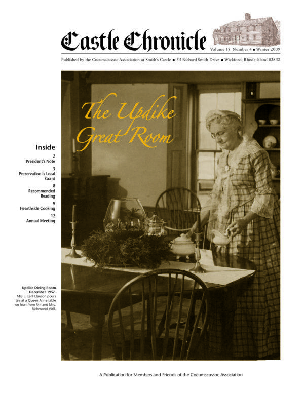 The Castle Chronicle – Winter 2009 Castle Chronicles newsletter cover