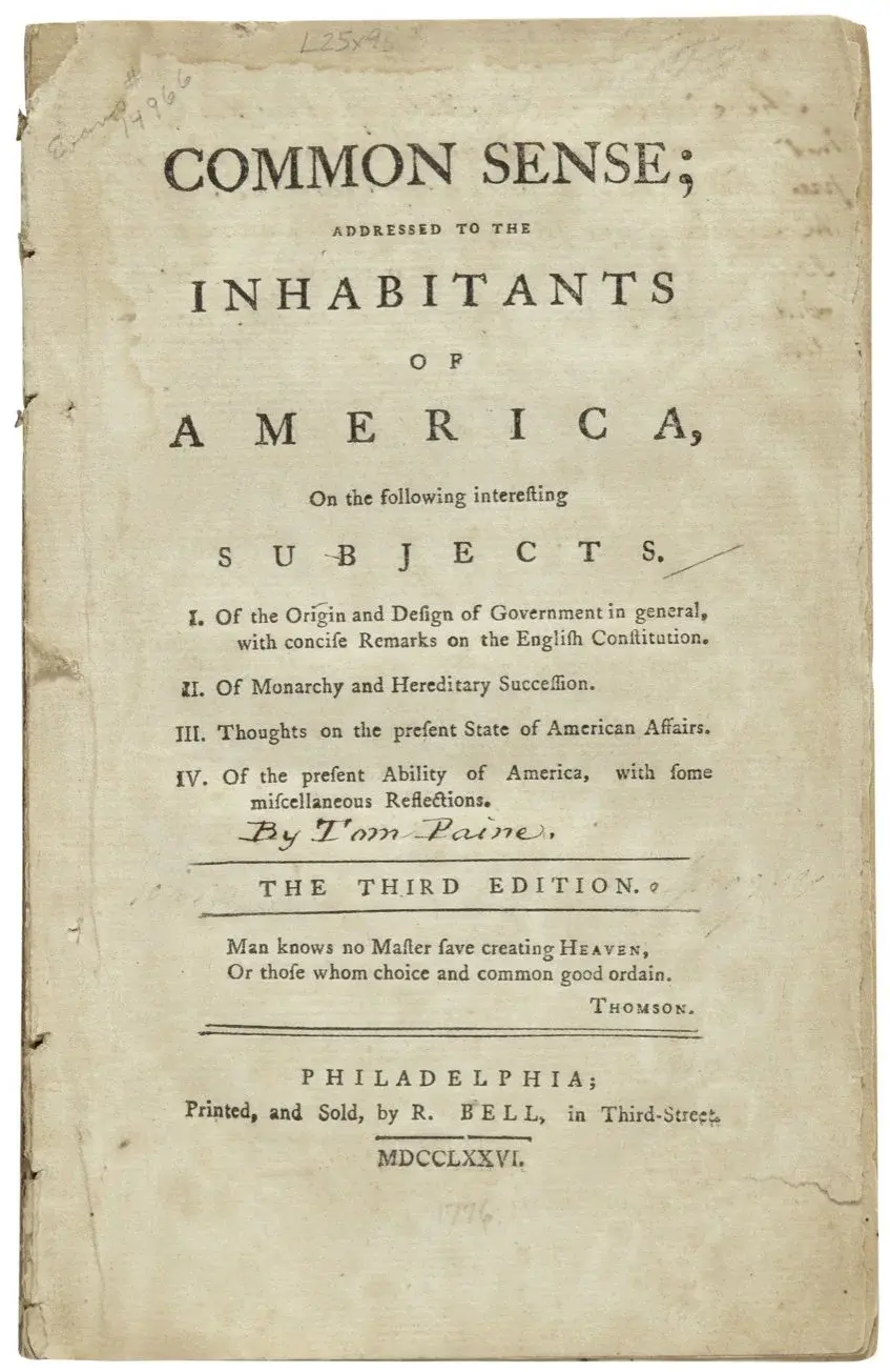 Forged in the Fires of Liberty: The Friendship of Thomas Paine and General Nathanael Greene 4 Forged in the Fires of Liberty: The Friendship of Thomas Paine and General Nathanael Greene 3