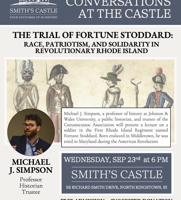 The Trial of Fortune Stoddard: Race, Patriotism, and Solidarity in Revolutionary Rhode Island 16